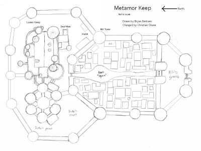 The Layout of Metamor Keep